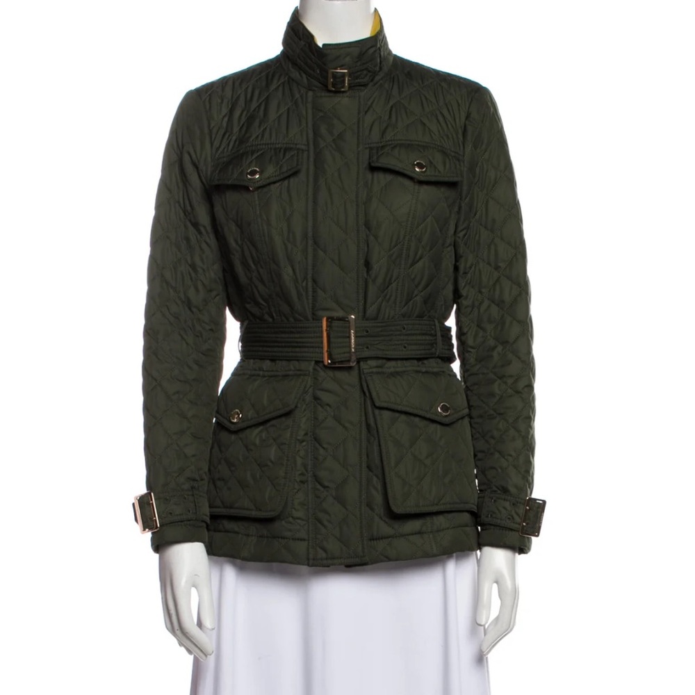 🆕 Burberry Trench Coat in Hunter Green size S